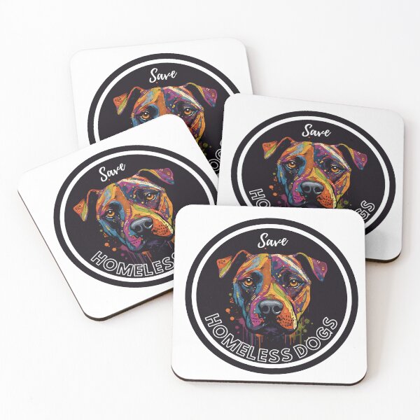 Item preview, Save homeless dogs designed and sold by Abstraktz.