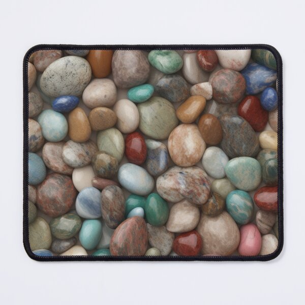 Item preview, Seamless Texture of Rounded Multi-colored colorful marble Stones designed and sold by SvarunPogani.