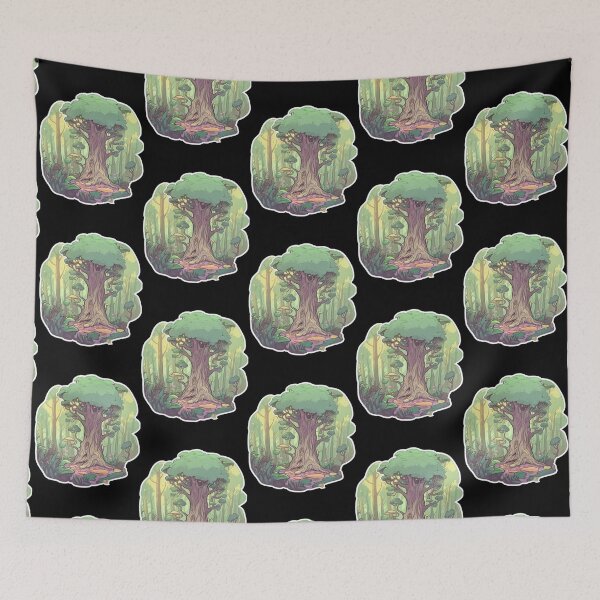 Item preview, Enchanted Forest: Magical Whimsical Soft Peaceful Green Glow Fantasy Otherworldly  designed and sold by DigiNook.