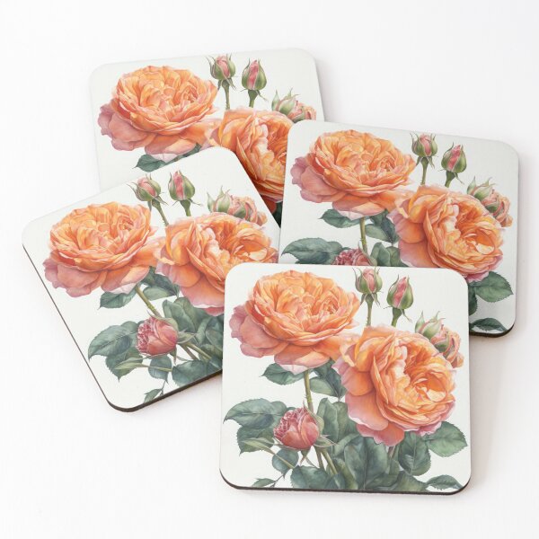 Artikelvorschau, Coral Roses  entworfen und verkauft von Vanover Designs.