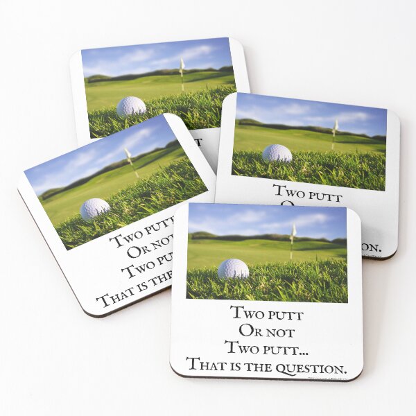 Item preview, Two Putt Or Not Two Putt Black Text designed and sold by TWMBDesigns.