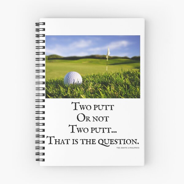 Item preview, Two Putt Or Not Two Putt Black Text designed and sold by TWMBDesigns.