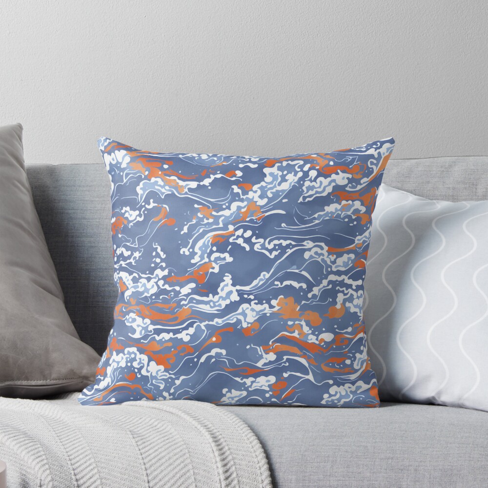 Item preview, Throw Pillow designed and sold by WeirdDogos.