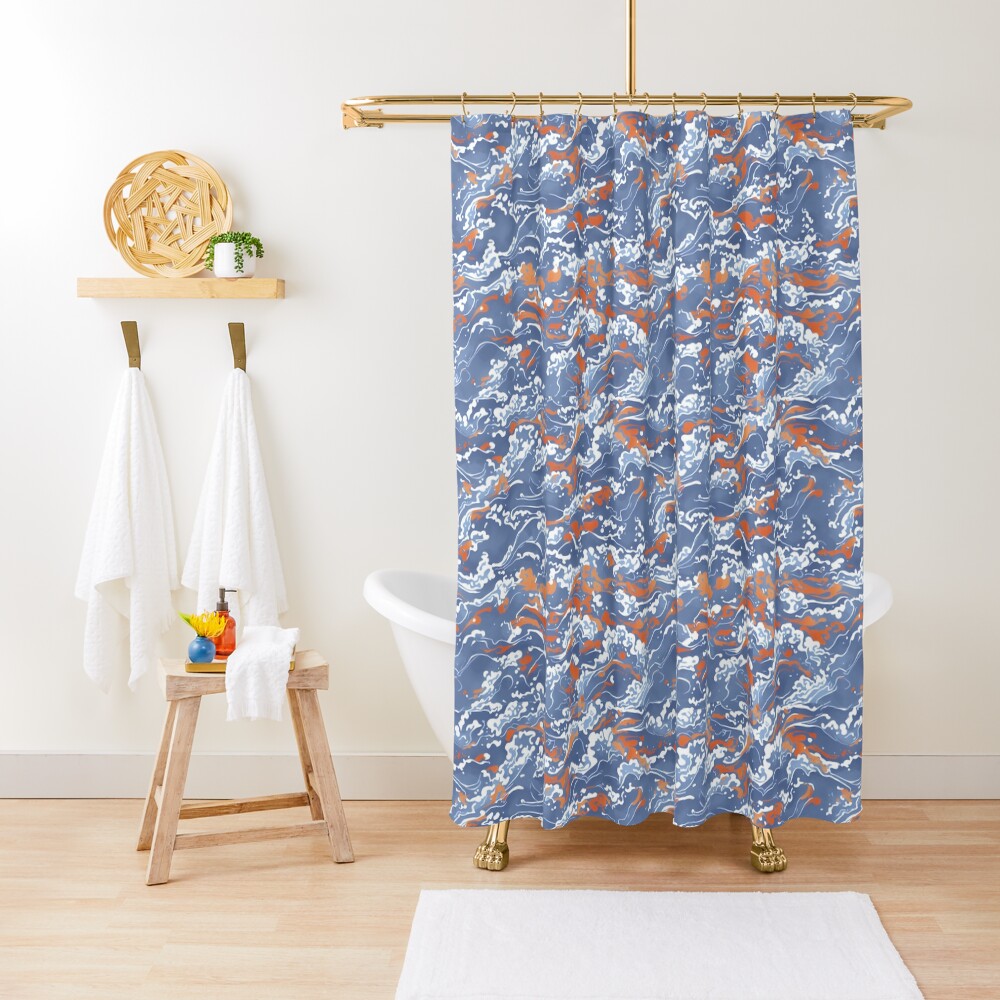 Item preview, Shower Curtain designed and sold by WeirdDogos.