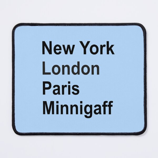 Item preview, New York, London, Paris, Minnigaff designed and sold by Jeallan Designs.