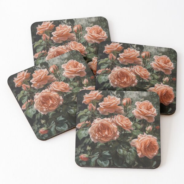 Artikelvorschau, Coral Roses  entworfen und verkauft von Vanover Designs.