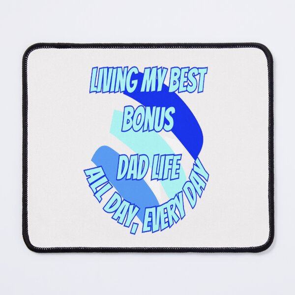 Item preview, Bonus Dad Life, Best Buddy Dad, Best Mentor Dad, Super Stepdad Fathers Day designed and sold by Adri Barnard.