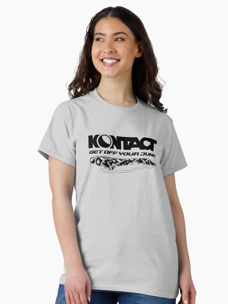 Thumbnail 2 of 7, Classic T-Shirt, Get off your junk designed and sold by kontactbike.