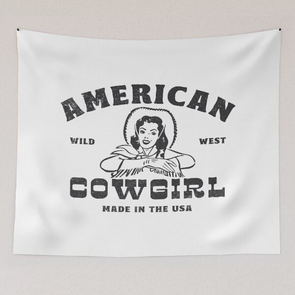 Item preview, American Cowgirl Vintage Wild West Western Gifts designed and sold by TonySpencer.