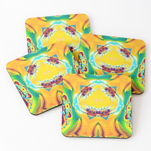 Item preview,  *Funny Abstract Bee On A Sunflower Summer Blue Sky Painting* designed and sold by Ralek.