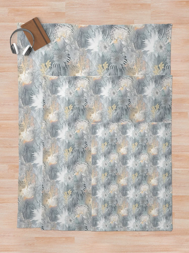 Thumbnail 5 of 6, Throw Blanket, Light Element Pattern designed and sold by RooArtistry.