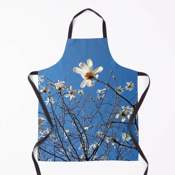 Item preview, Happy spring white magnolias original artwork designed and sold by paragonDesign28.