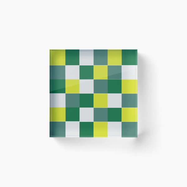 Item preview, Colorful Checkered Square Pattern designed and sold by Nisha Prabhu.