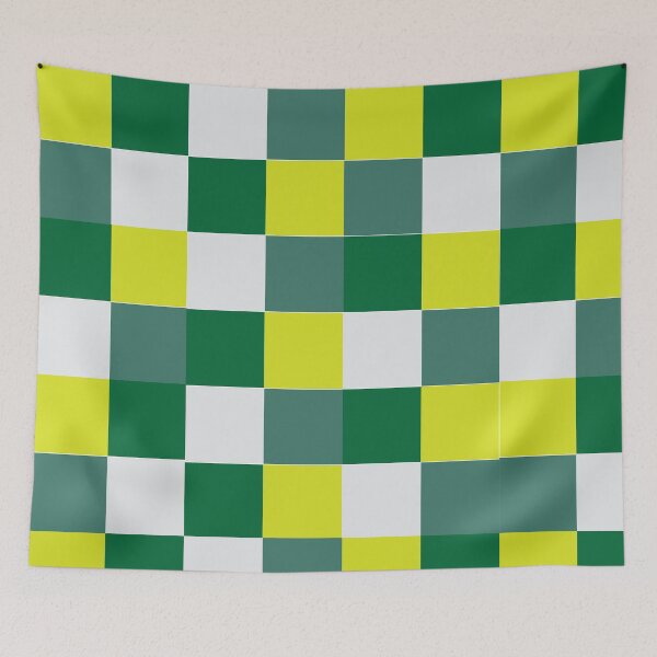 Item preview, Colorful Checkered Square Pattern designed and sold by Nisha Prabhu.