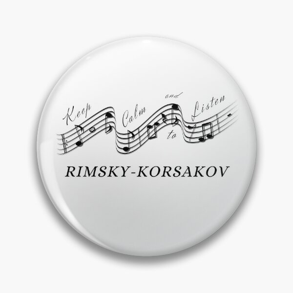 Item preview, Nikolai Rimsky-Korsakov - Keep calm and listen to - Best Classical Music Composer designed and sold by Vintage-TM.