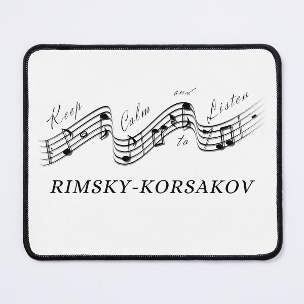 Item preview, Nikolai Rimsky-Korsakov - Keep calm and listen to - Best Classical Music Composer designed and sold by Vintage-TM.