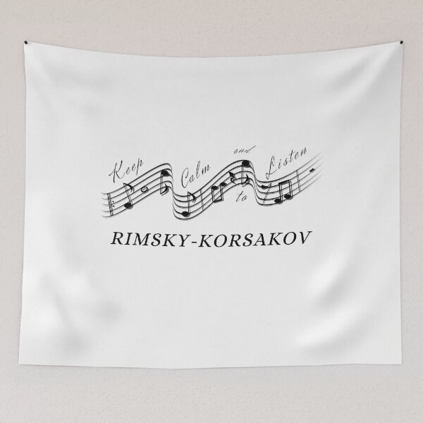 Item preview, Nikolai Rimsky-Korsakov - Keep calm and listen to - Best Classical Music Composer designed and sold by Vintage-TM.