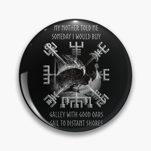 Item preview, Nordic Compass - Vegvisir #3 designed and sold by MindAsylum.