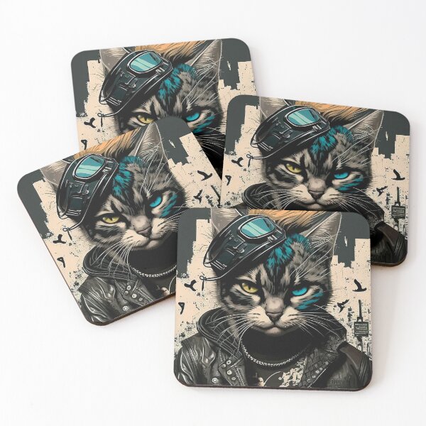 Item preview, ninja street cat designed and sold by chicagocat80s.