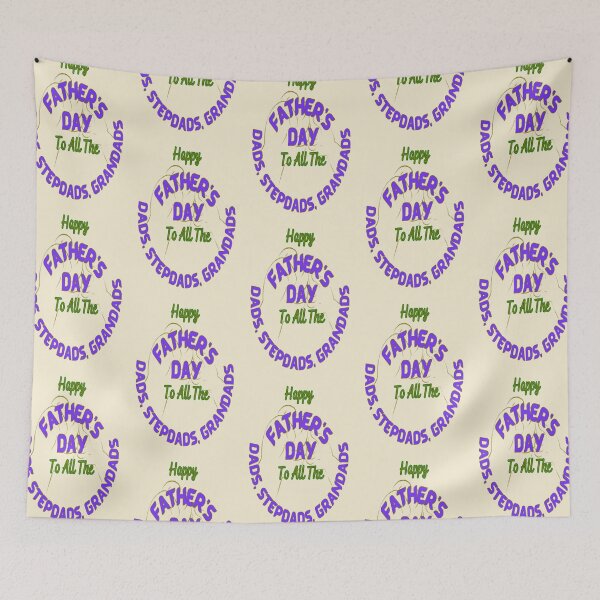 Item preview, Happy Fathers Day 2, Best Buddy Dad, Best Mentor Dad, Super Stepdad Fathers Day designed and sold by Adri Barnard.
