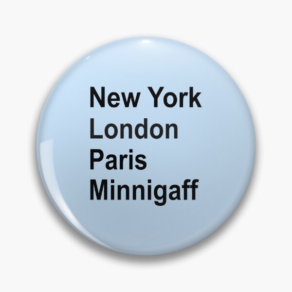 Item preview, New York, London, Paris, Minnigaff designed and sold by Jeallan Designs.