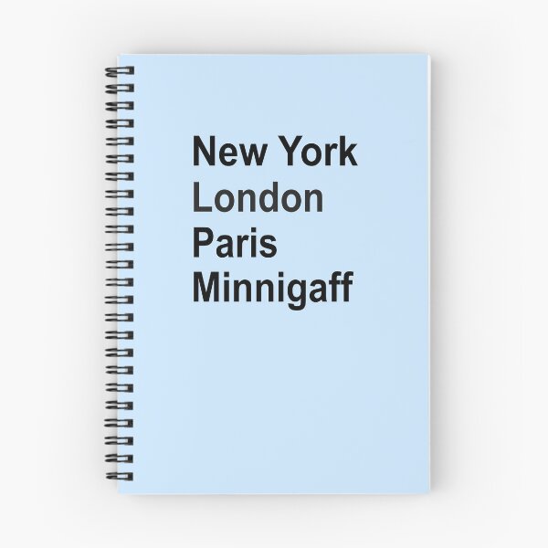 Item preview, New York, London, Paris, Minnigaff designed and sold by Jeallan Designs.