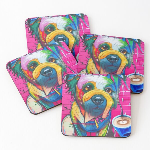 Item preview, books and coffee and dogs and social justice designed and sold by Mahmoud Salah.