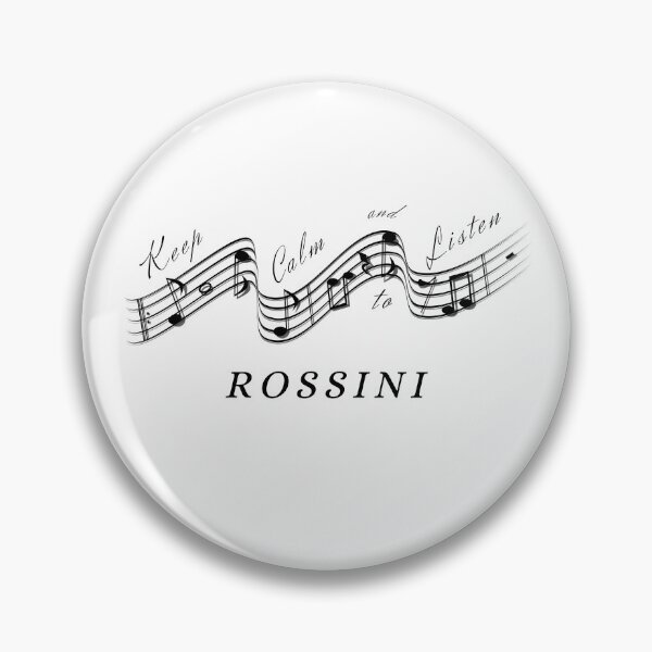 Item preview, Gioachino Rossini - Keep calm and listen to - Best Classical Music Opera Composer designed and sold by Vintage-TM.