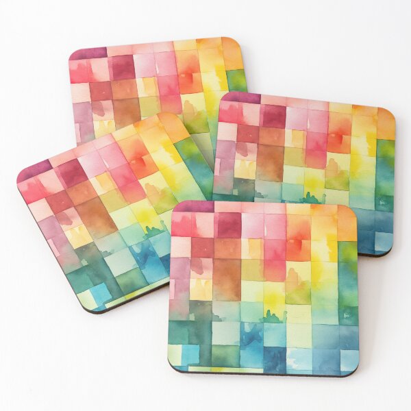 Item preview, Abstract Block Wash Watercolor Art designed and sold by Etienne & Yolandi  Outram.