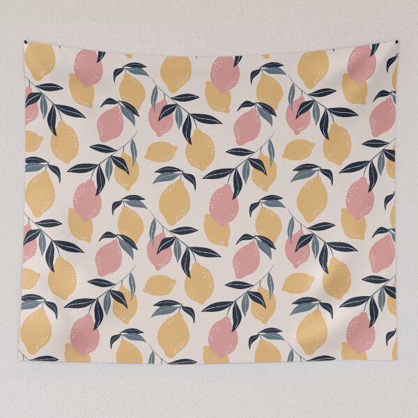 Item preview, Summer Alcudia Lemons designed and sold by LauraMayDesigns.