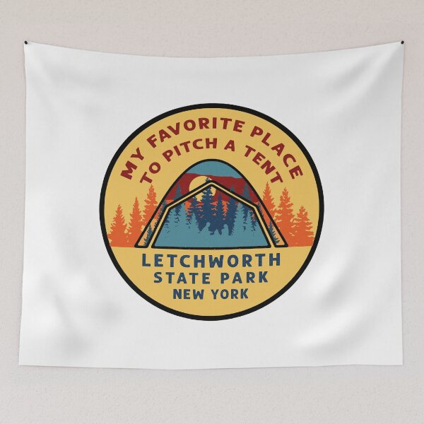 Item preview, Letchworth State Park New York Tent Patch designed and sold by VanyaKar.