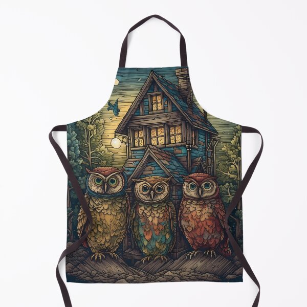 Aperçu de l'œuvre Three Owls créée et vendue par MTJ-Mushrooms.