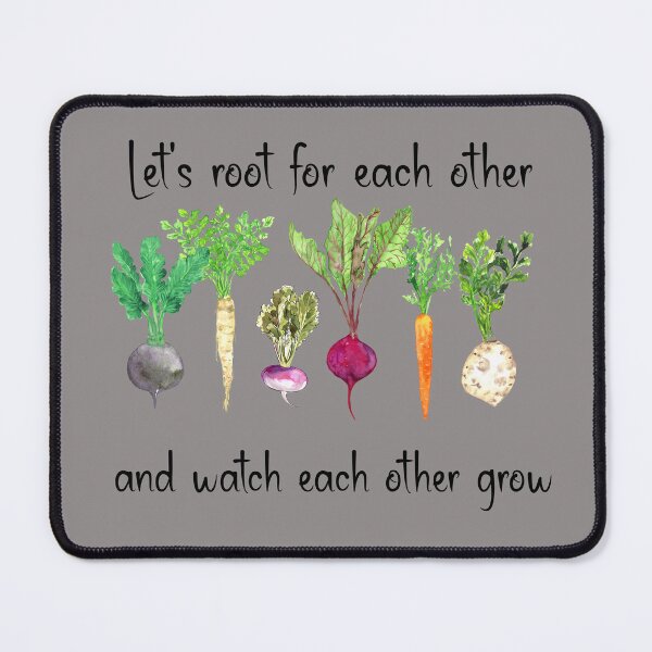 Item preview, Let's root for each other and watch each other grow, Green Thumb Spring Plant Lady, Gift for a garden lover designed and sold by RaspberryEM.