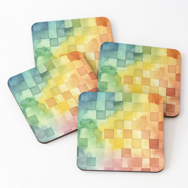 Item preview, Abstract Block Wash Watercolor Art designed and sold by Etienne & Yolandi  Outram.