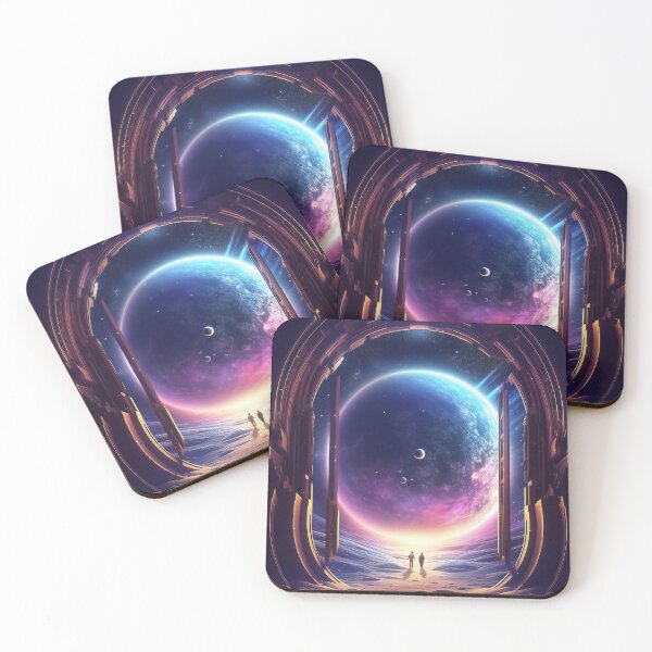 Item preview, Interstellar Sonnets of Light - Space Deep Mystery Inspirational Art  designed and sold by Transcendance.