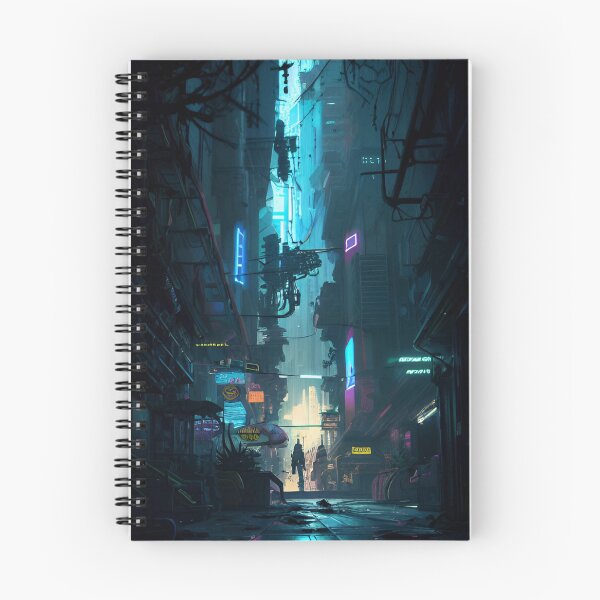 Item preview, Narrow Dark Streets - Cyber City Scene designed and sold by Delerat7.