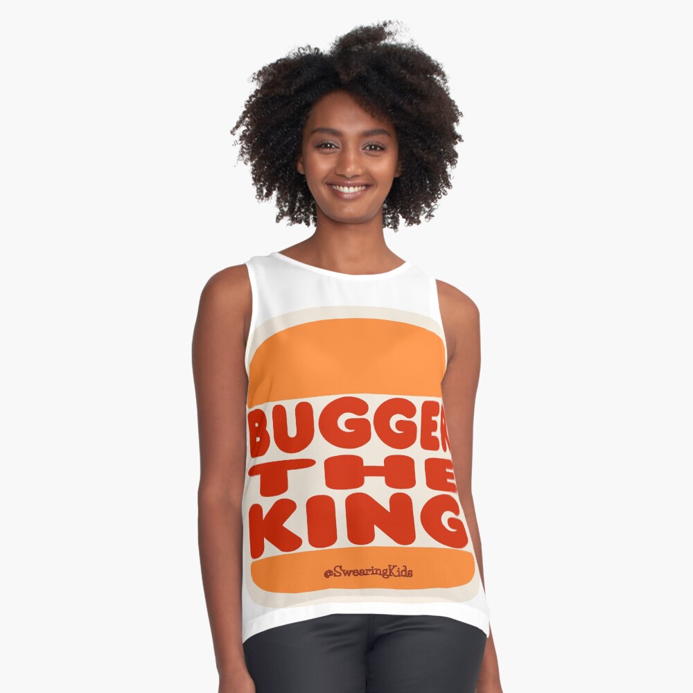 Item preview, Sleeveless Top designed and sold by SwearingKids.