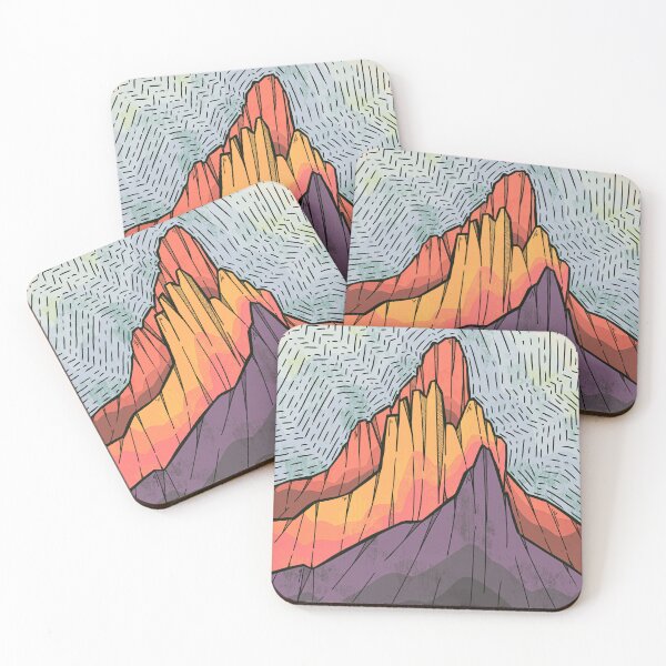 Item preview, The three rock peaks designed and sold by Swadeillustrations.
