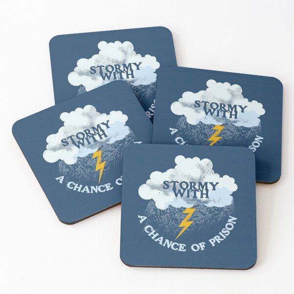 Item preview, Stormy ( daniels ) with a chance of prison designed and sold by Printellarium.
