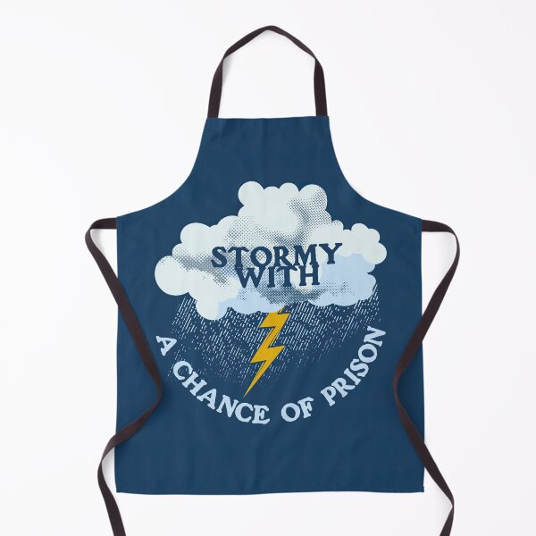 Item preview, Stormy ( daniels ) with a chance of prison designed and sold by Printellarium.