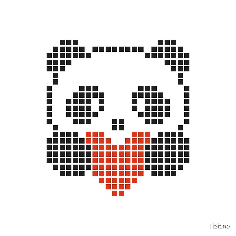 Featured image of post Panda Pixel Art Grid