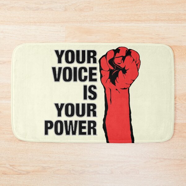 Item preview, YOUR VOICE IS YOUR POWER designed and sold by Paparaw.