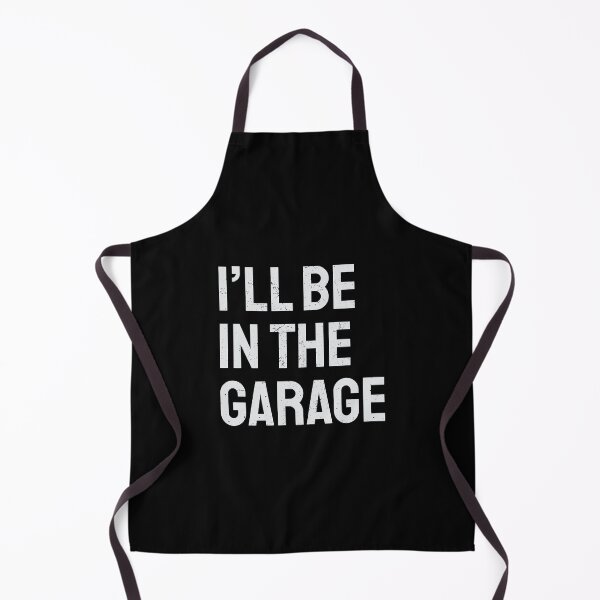 Item preview, I’ll Be In The Garage White Color Dad Joke designed and sold by bolkibox.