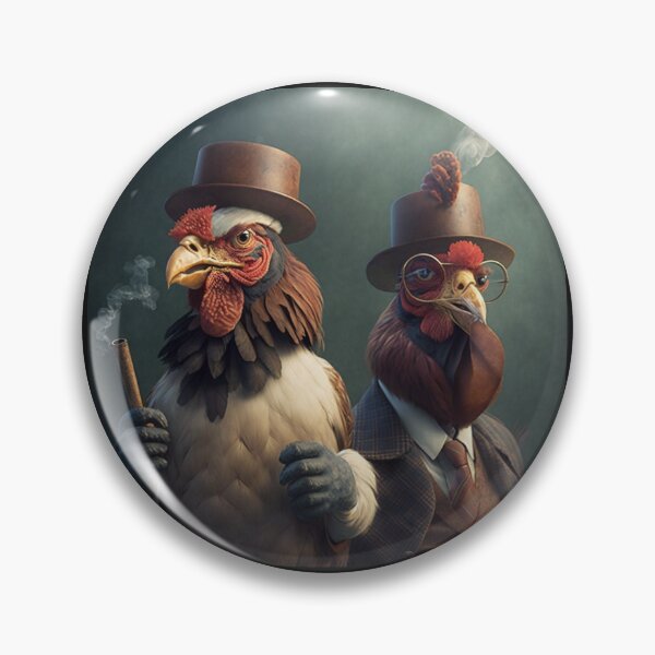 Item preview, High Class Chickens designed and sold by PapaMostore.