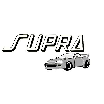 toyota supra fille à la dérive