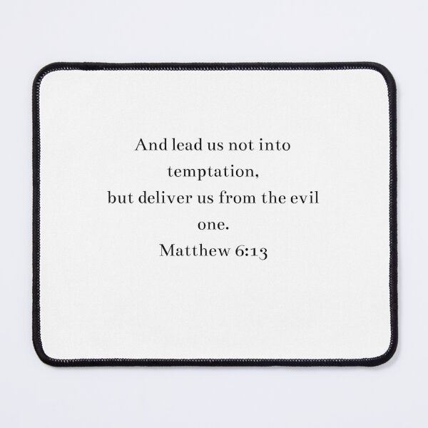 Item preview, Prayer for Protection from Temptation and Evil-Matthew 6:13 designed and sold by atlas62.