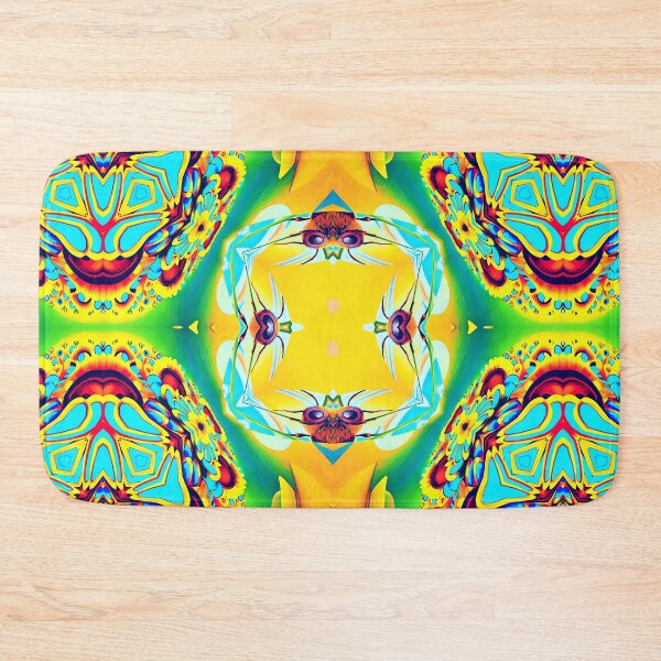 Item preview,  *Funny Abstract Bee On A Sunflower Summer Blue Sky Painting* designed and sold by Ralek.