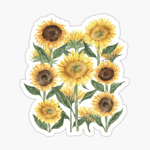 Item preview, Flower Market California Sunflowers designed and sold by Nature Hues.