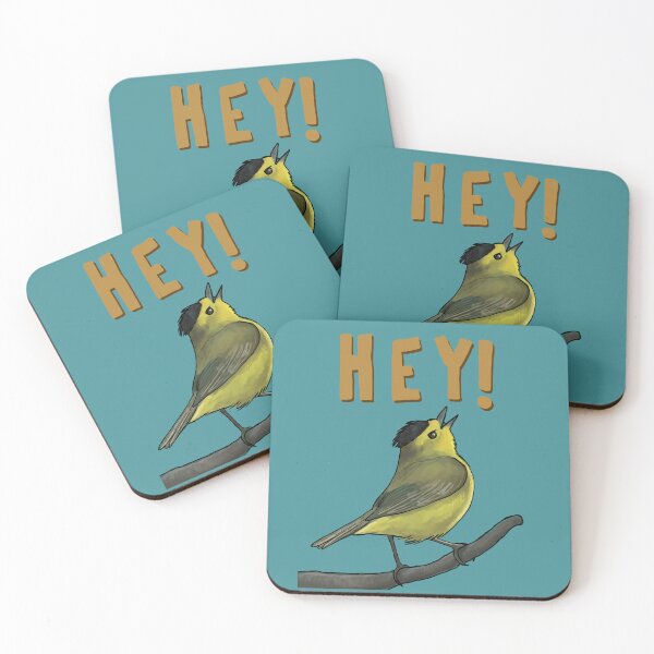 Item preview, HEY! Yellow Warbler designed and sold by famousdinosaurs.