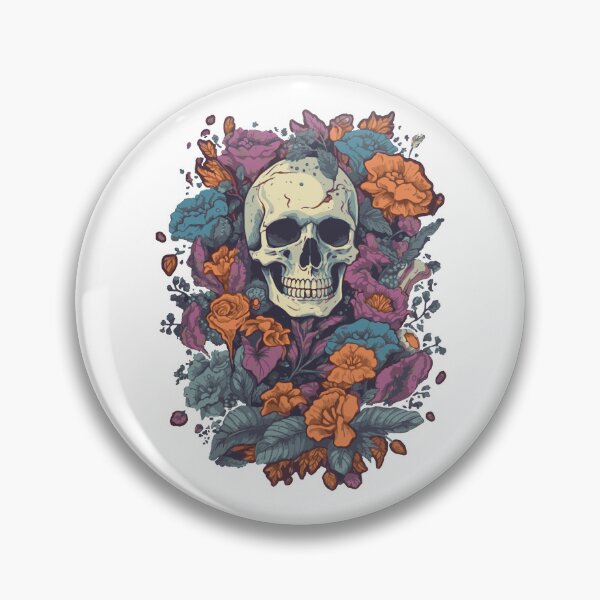 Item preview, Bones and Botany Skull designed and sold by Cody Bertasso.